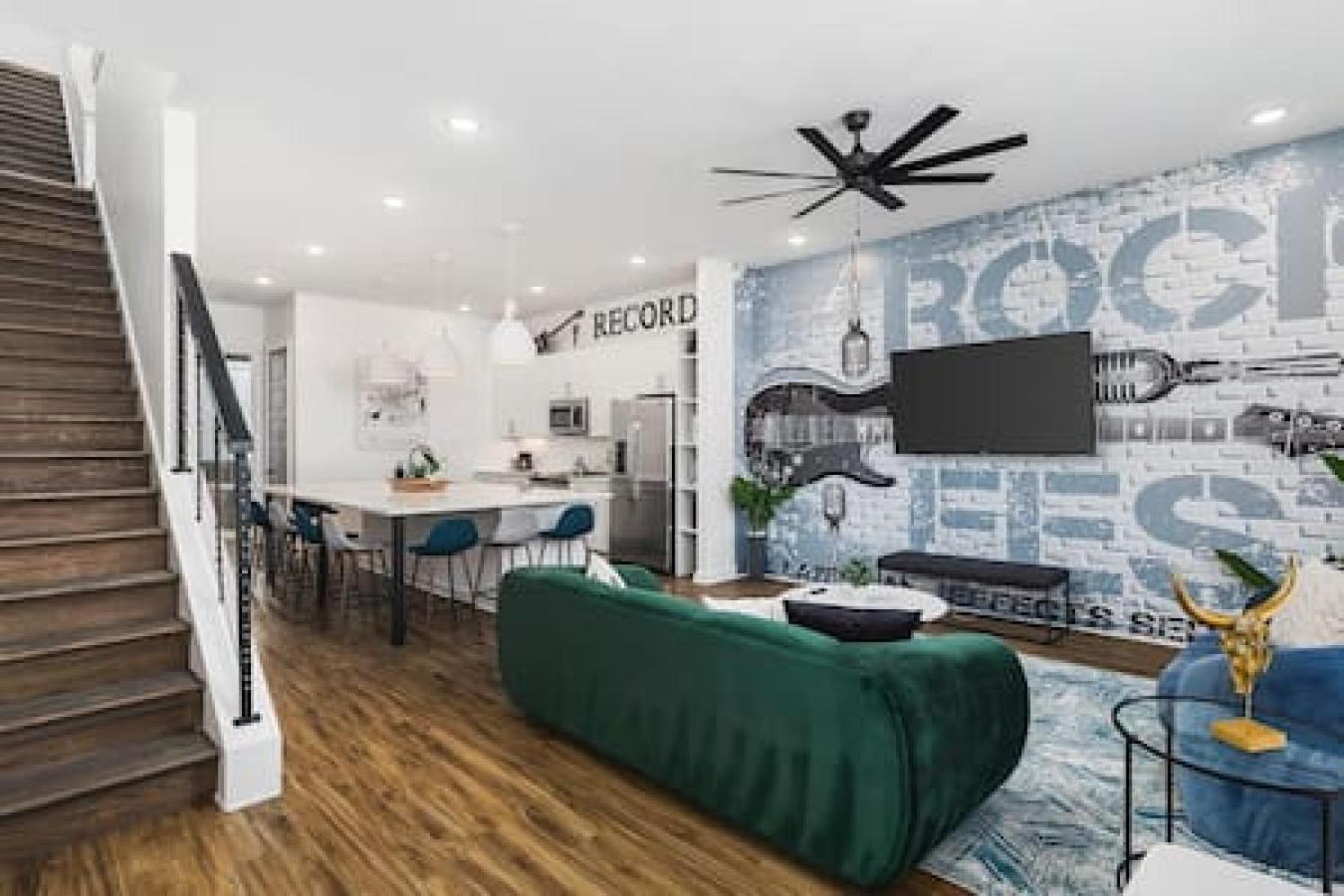 Spacious Home With Large Patio Rooftop Deck And Garage Nashville Exteriör bild
